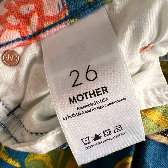 Mother The Mid Rise Dazzler Crop size 26 - Picture 5 of 10